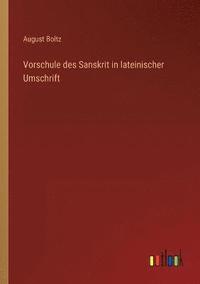 bokomslag Vorschule des Sanskrit in lateinischer Umschrift
