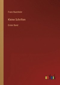 bokomslag Kleine Schriften