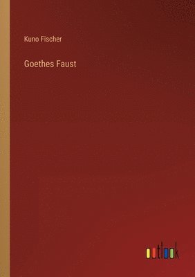 bokomslag Goethes Faust