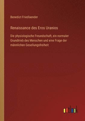 bokomslag Renaissance des Eros Uranios