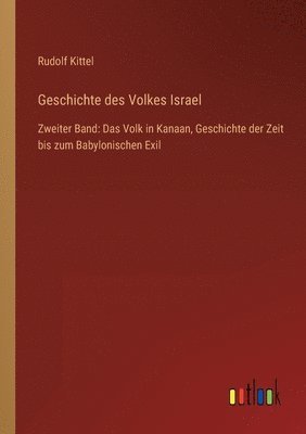 bokomslag Geschichte des Volkes Israel