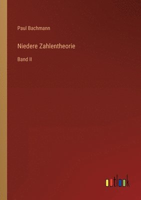 Niedere Zahlentheorie 1