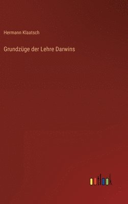 bokomslag Grundzge der Lehre Darwins