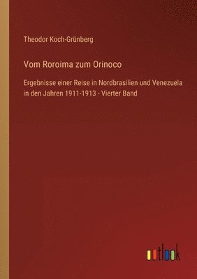 bokomslag Vom Roroima zum Orinoco