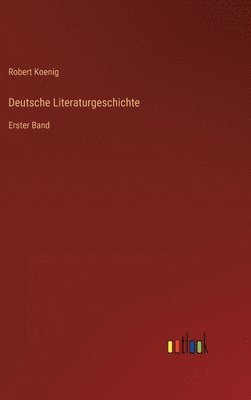 bokomslag Deutsche Literaturgeschichte