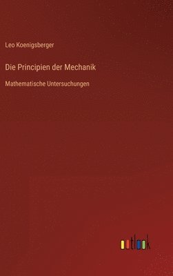 bokomslag Die Principien der Mechanik