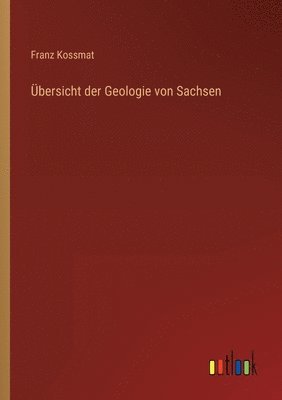 bokomslag UEbersicht der Geologie von Sachsen