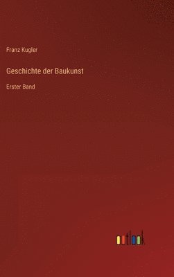 bokomslag Geschichte der Baukunst