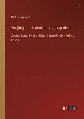 bokomslag Zur jüngsten deutschen Vergangenheit