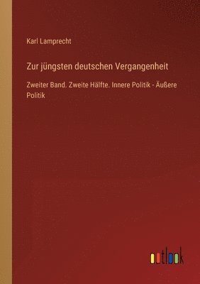 bokomslag Zur jungsten deutschen Vergangenheit