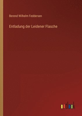bokomslag Entladung der Leidener Flasche