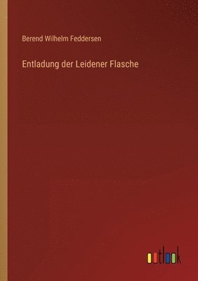 bokomslag Entladung der Leidener Flasche