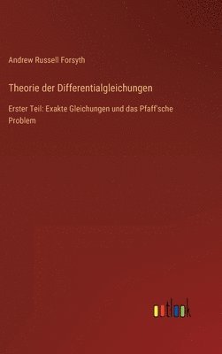 bokomslag Theorie der Differentialgleichungen