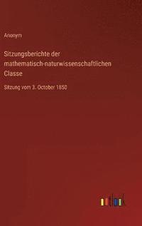 bokomslag Sitzungsberichte der mathematisch-naturwissenschaftlichen Classe