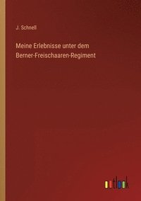 bokomslag Meine Erlebnisse unter dem Berner-Freischaaren-Regiment