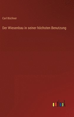 bokomslag Der Wiesenbau in seiner hchsten Benutzung