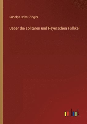 bokomslag Ueber die solitären und Peyerschen Follikel