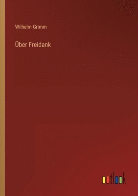 bokomslag Über Freidank