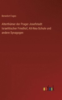 bokomslag Alterthmer der Prager Josefstadt