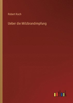 Ueber die Milzbrandimpfung 1