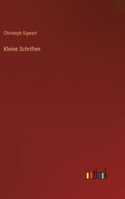 bokomslag Kleine Schriften