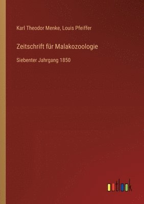 bokomslag Zeitschrift fr Malakozoologie