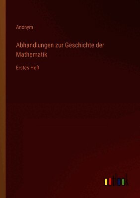 Abhandlungen zur Geschichte der Mathematik