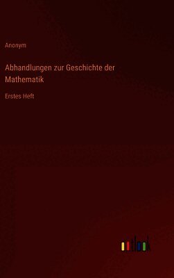 Abhandlungen zur Geschichte der Mathematik