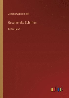 Gesammelte Schriften: Erster Band