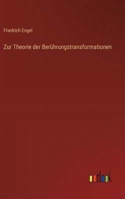 Zur Theorie der Berührungstransformationen
