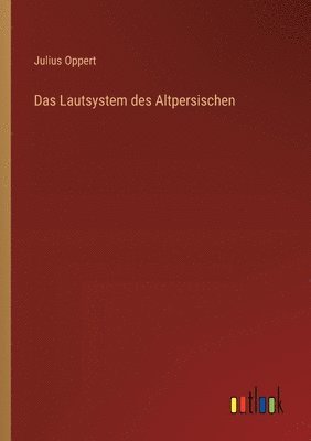 Lautsystem des Altpersischen