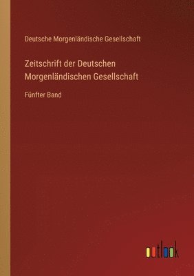 Zeitschrift der Deutschen Morgenländischen Gesellschaft