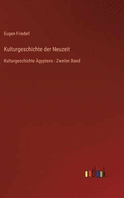 bokomslag Kulturgeschichte der Neuzeit