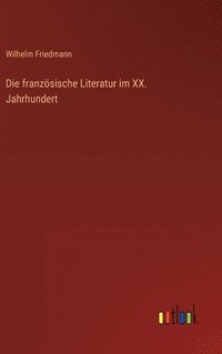 bokomslag französische Literatur im XX. Jahrhundert