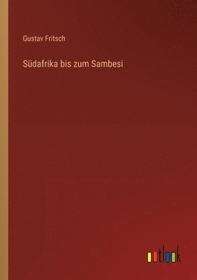 Gustav Fritsch - Südafrika bis zum Sambesi, Häftad