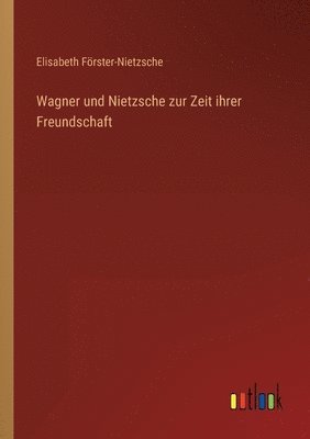 Elisabeth Förster-Nietzsche - Wagner und Nietzsche zur Zeit ihrer Freundschaft, Häftad