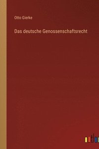 bokomslag Das deutsche Genossenschaftsrecht