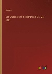 bokomslag Der Grubenbrand in Pribram am 31. Mai 1892