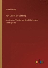 bokomslag Von Luther bis Lessing