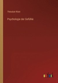 bokomslag Psychologie der Gefühle