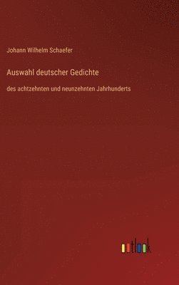 bokomslag Auswahl deutscher Gedichte