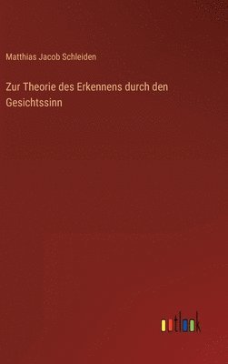 bokomslag Zur Theorie des Erkennens durch den Gesichtssinn