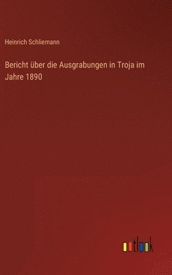 bokomslag Bericht ber die Ausgrabungen in Troja im Jahre 1890