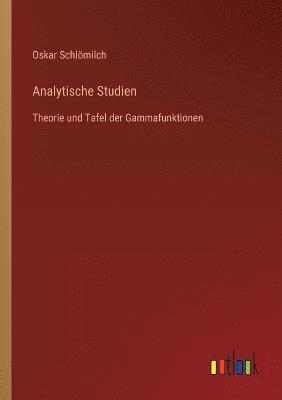 Oskar Schlömilch - Analytische Studien, Häftad