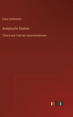 bokomslag Analytische Studien