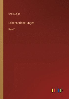 bokomslag Lebenserinnerungen