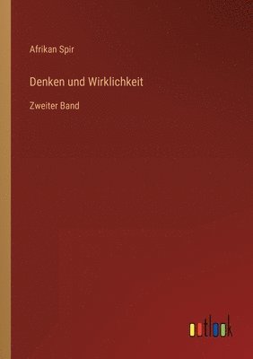 bokomslag Denken und Wirklichkeit