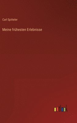 bokomslag Meine frühesten Erlebnisse