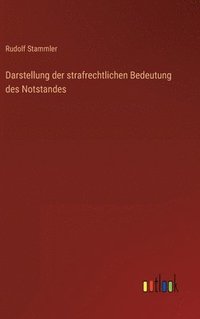 bokomslag Darstellung der strafrechtlichen Bedeutung des Notstandes