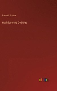 bokomslag Hochdeutsche Gedichte